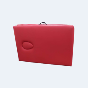 Camilla Plegable Reforzada Roja