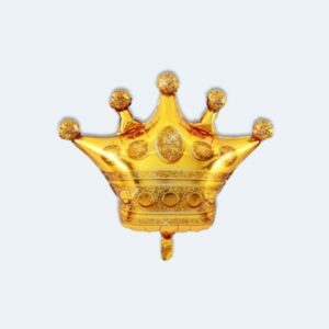 Globo Corona Metalizado 70cm