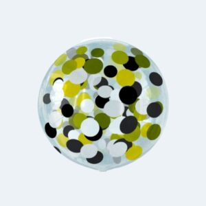 Globo Burbuja PVC con Confeti 45cm